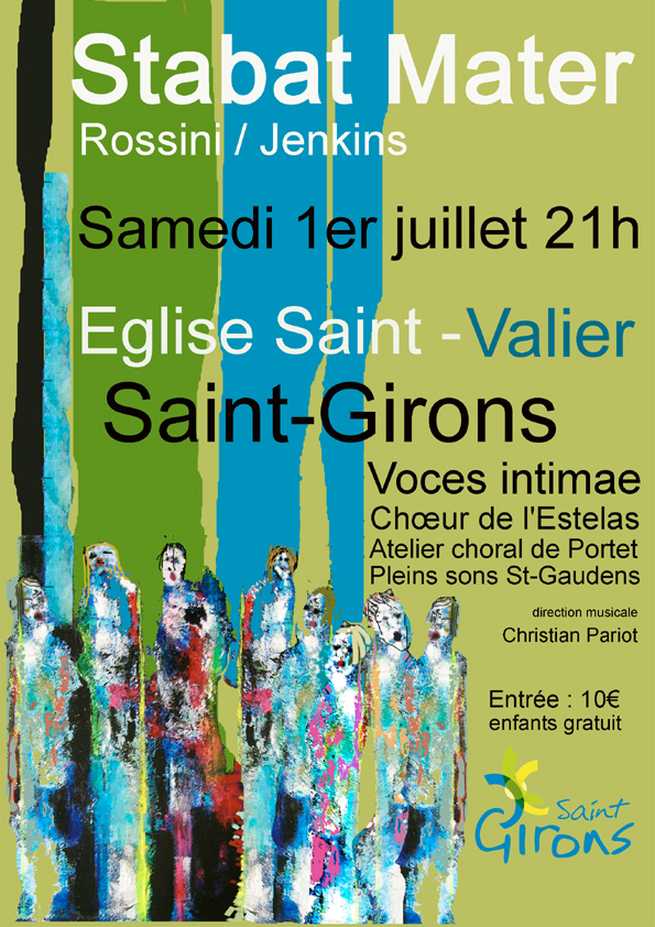 Affiche eglise valier st g